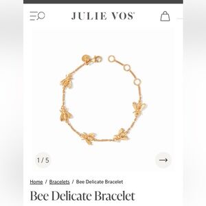 Julie Vos Bee Bracelet